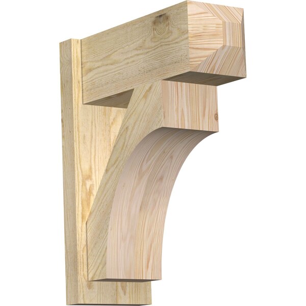 Ekena Millwork Westlake Rough Sawn Craftsman Outlooker, Douglas Fir, 8"W x 20"D x 24"H OUT08X20X24WTL04RDF - main